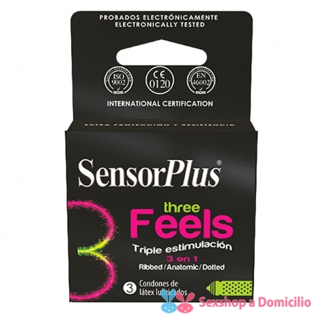Preservativo Sensor Plus Three Feels